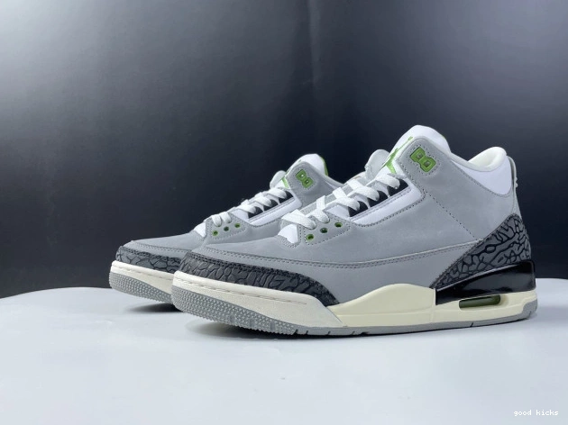 136064-006 Chlorophyll Retro Jordan 3 Air 0723